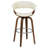 Ecru Swivel Bar Stool
