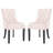 Dann 19.5 " H Tufted Linen Upholstered Birch Solid Wood Side Chair-541281478