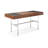 Brown+Black+Silver Rectangular Solid Wood+Glass+Stainless Steel desks-107401079