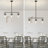 Levona 3-Light 31"  Hammered Glass Kitchen Island Pendant Light-100709616