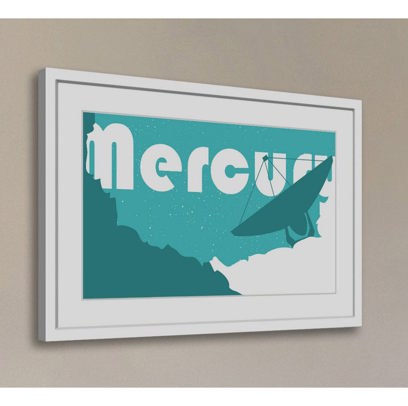 Mercury - Print on Canvas, 61cm H x 91cm W x 3.81cm D