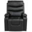 Electric Recliner Chair ETER Faux Leather Black-1938998504