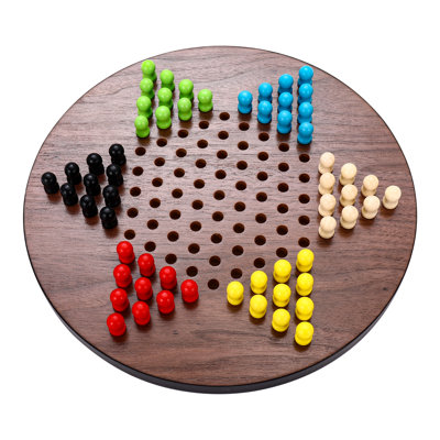 Sterling Games 6 Player Wood Chinese Checkers