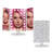 Hello Kitty Mirror with LED Lights, Trifold Makeup Mirror with Touch Sensor, Magnifying Mirror
