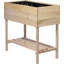 Handmade Wood Raised Bed