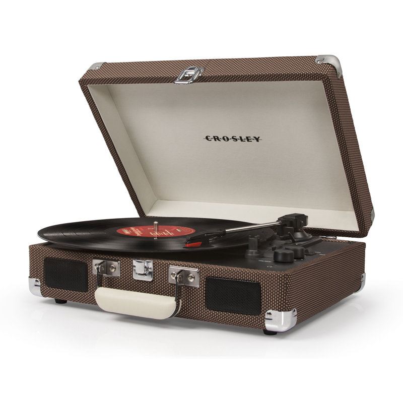 Tourne-disque décoratif de luxe Cruiser, Tweed