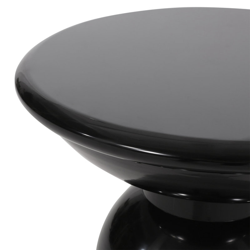 Metal S/2 End Table, Black