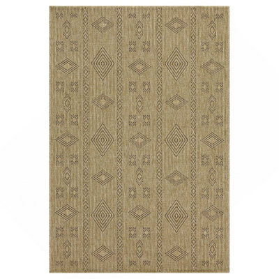 Jute/Mocha Indoor/Outdoor Area Rug