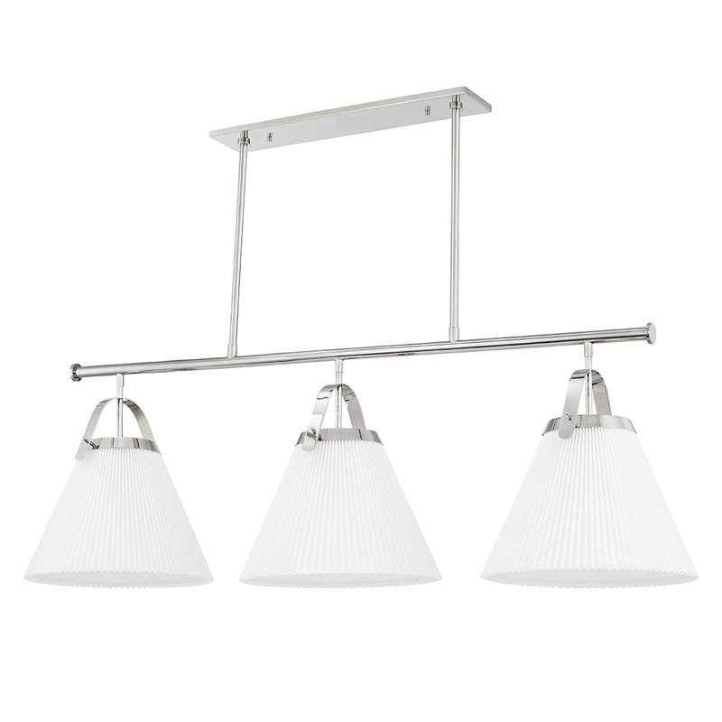 Aldridge 3 - Light Pendant, Polished Nickel