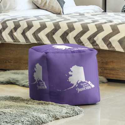 Repose-pieds cube alaska Juneau