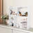 Aurigae 35.4" H Plastic Desktop Display Rack Bookshelf-1607873851