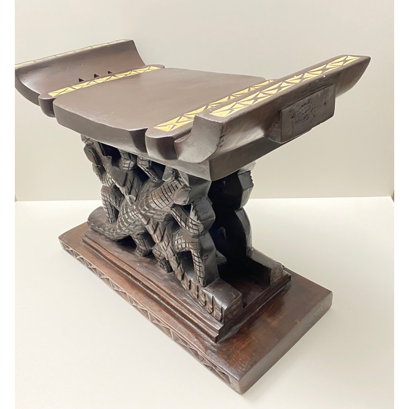 Tabouret d'appoint en bois massif