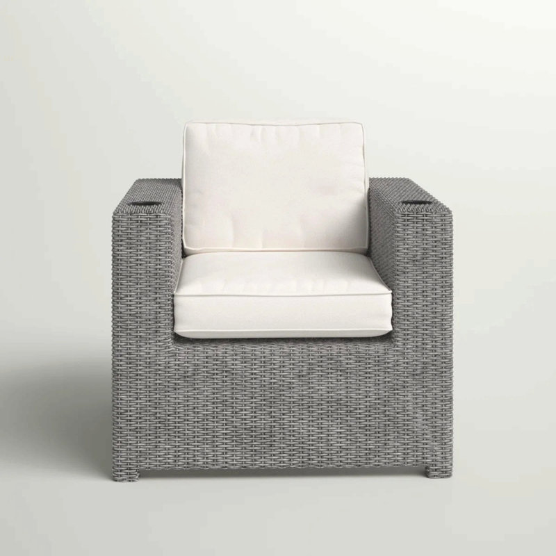Fauteuil club Aviara - gris