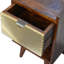 Arredondo 30cm W Solid Wood Bedside Table
