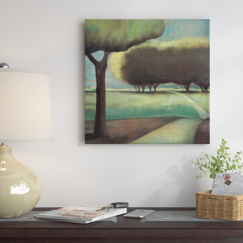 « look back i », reproduction d’art sur toile tendue, H 18 po x l 18 po x P 1,5 po, Pas de tapis, Toile avec cadre noir