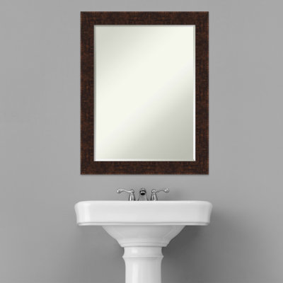 Iacobina Closed Corner Frame Flat Wall Mirror