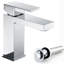 Robinet de salle de bain à un trou avec drain, robinet de salle de bain à poignée simple-94950030