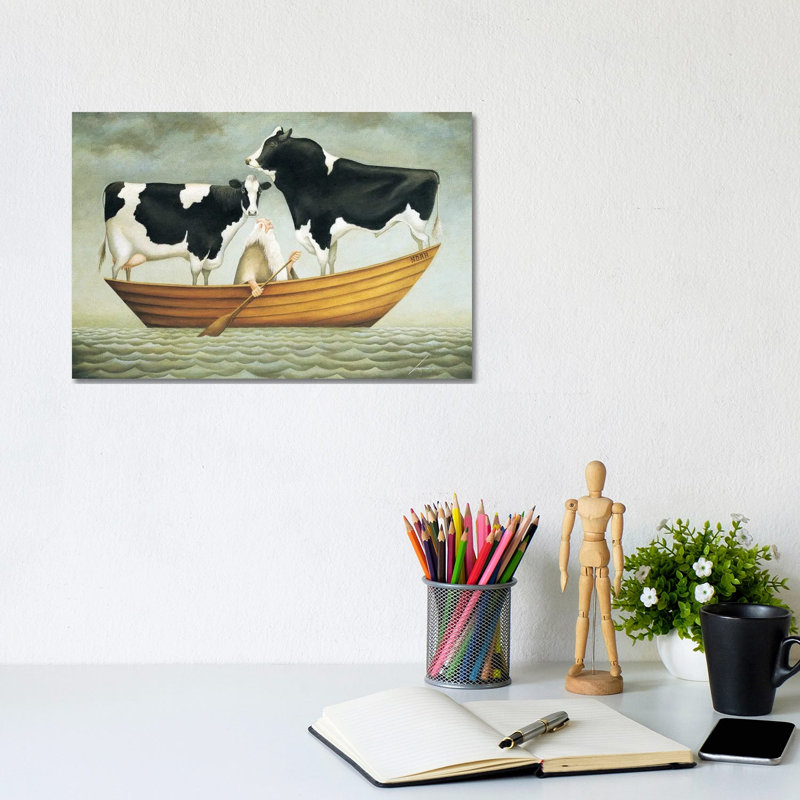 Noah by Lowell Herrero - Wrapped Canvas Painting, 20.32 cm H x 30.48 cm W