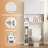 Modern Over the Toilet Storage Cabinet, Bathroom Storages Organizer Cabinets with Doors, Above Toilet Storage for Restroom, Bathroom, Laundry-1108157543