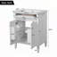 Meuble-lavabo 24 po avec 2 portes et un tiroir basculant-247848840