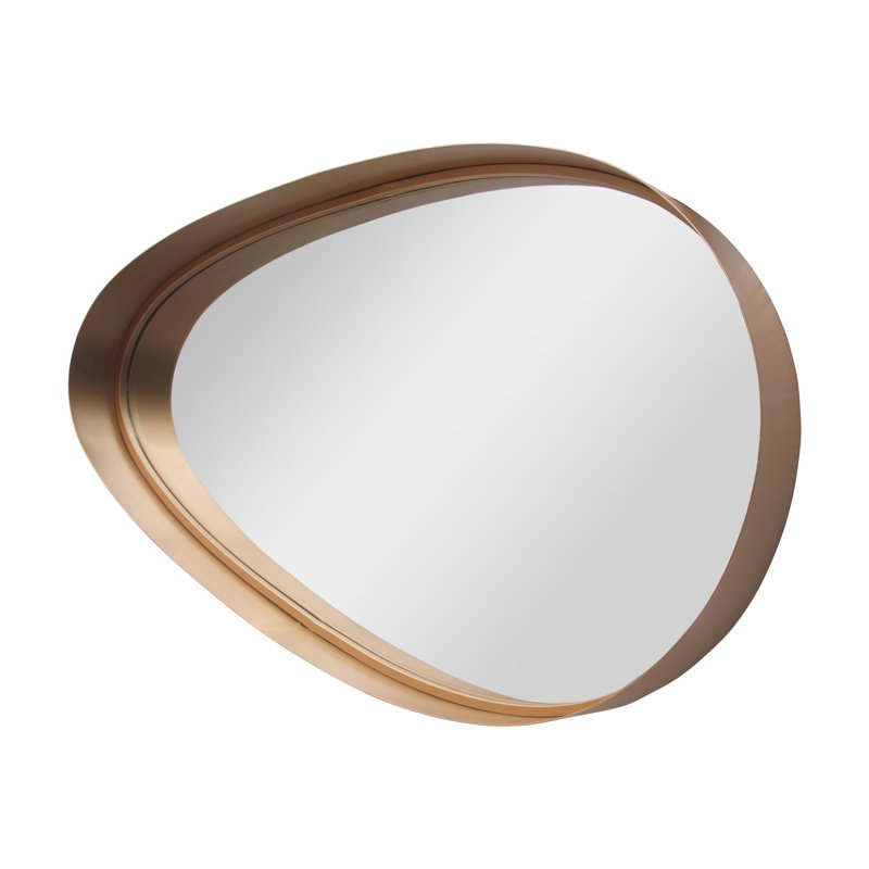 Jovanna Metal Flat Wall Mirror