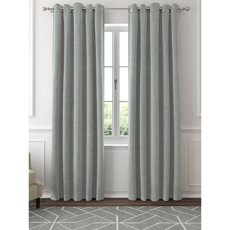TREASURE Room Darkening Curtain Pair, Slate