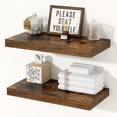 2 Piece Floating Shelf
