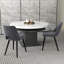Dennet 51cm H Metal Side Chair in Grey