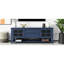Meuble télé pour téléviseur de 60 po: rouille améliorée, centre de divertissement pratique: matériaux, design élégant-651841664