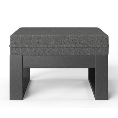 Patio Deep Seating Ottoman With  Frame
