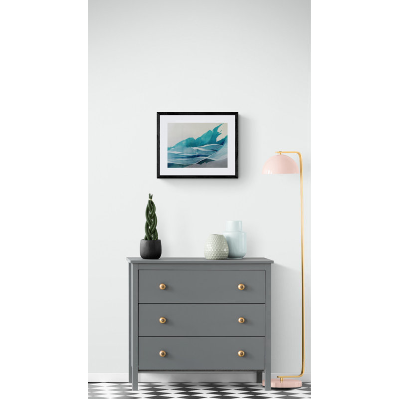 Synchronicity Print by Novi Lim, Black Framed Paper, 16" H x 20" W