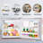 COWSAR 1.6 Cubic Feet Portable Freestanding Mini Fridge With Freezer, Reversible Door-99693158