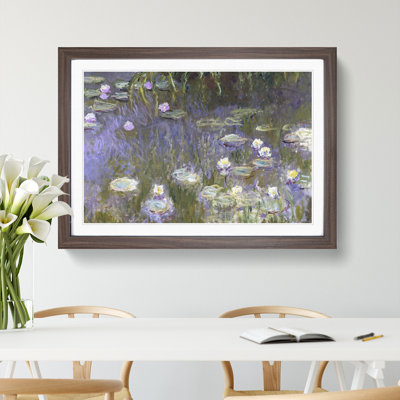 Water Lilies Lily Pond Vol.14 by Claude Monet - Picture Frame Painting