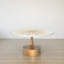Table basse en aluminium et marbre Vivian Luxe, or-1661970486-1673689617