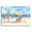 «Beach Signs Umbrellas» par Paul Brent, acrylique-315518080