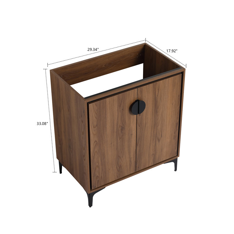 Base de meuble-lavabo simple 29,35 po Carolgene