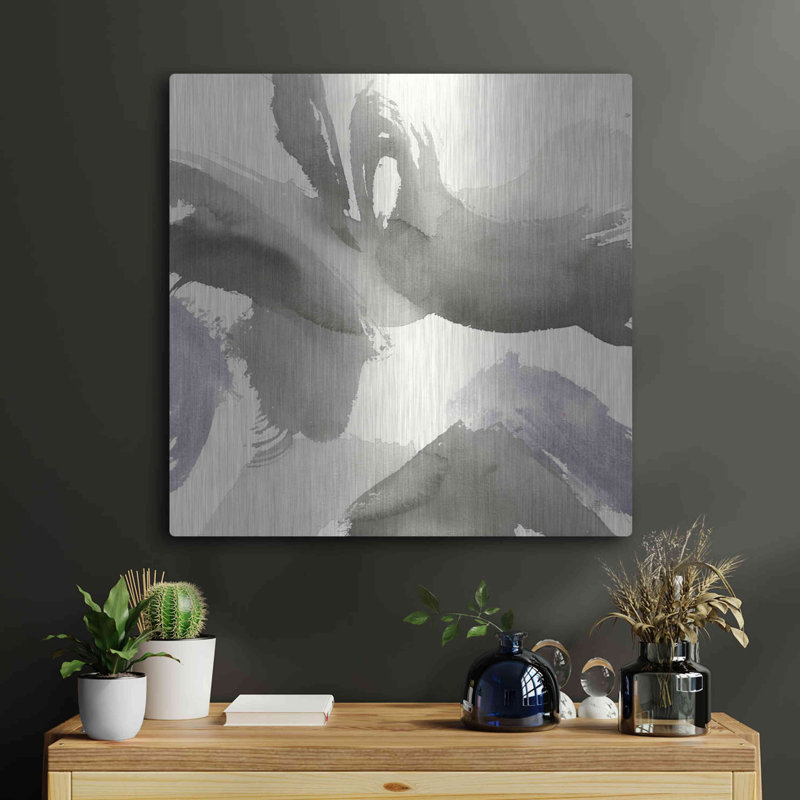 Ivy Bronx 'Amethyst Gesture I' by Chris Paschke, 24" H x 24" W