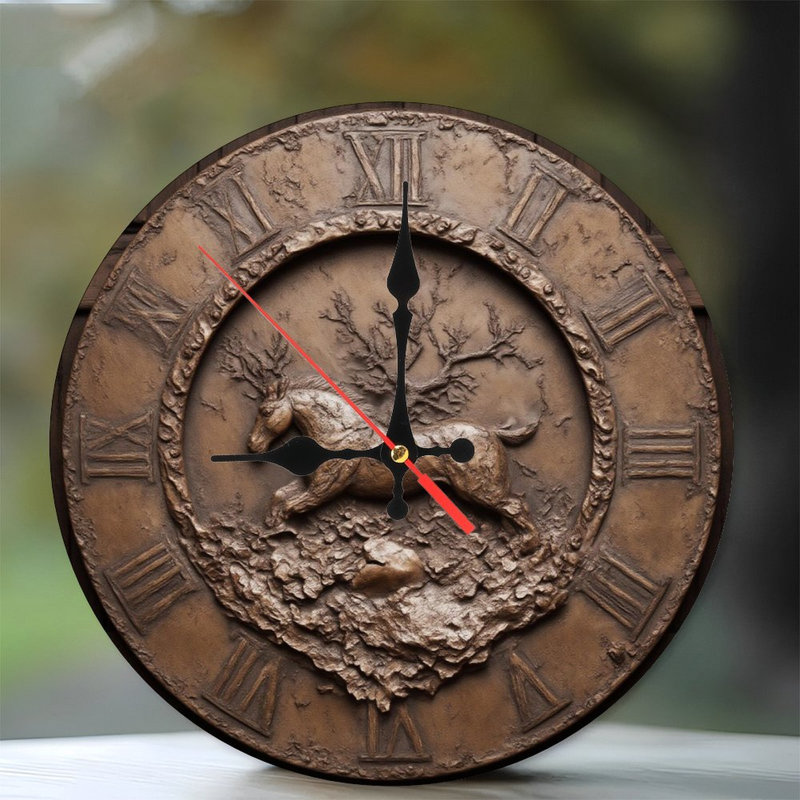 Horloge-gâteau