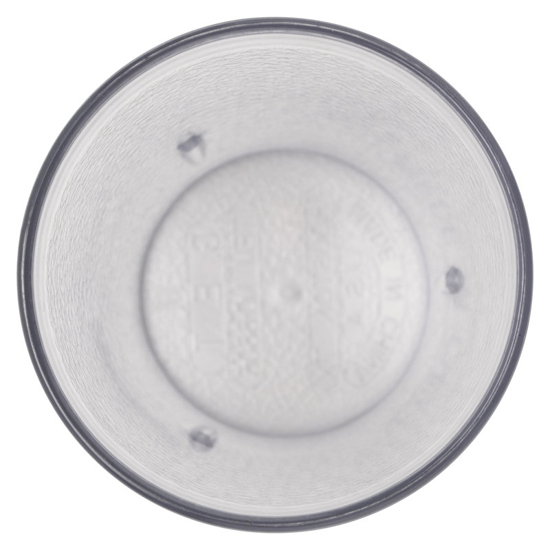 GET Gobelets de restaurant en plastique robustes, Transparent, Verre