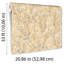Papier peint jaune Blossom Branches-535691530