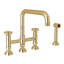 Campo™ Bridge Faucet With Sidespray-61014028-54438538