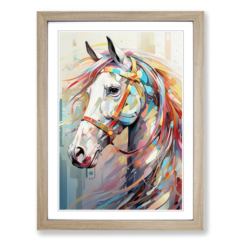 Horse Futurism No.2 - Framed Print