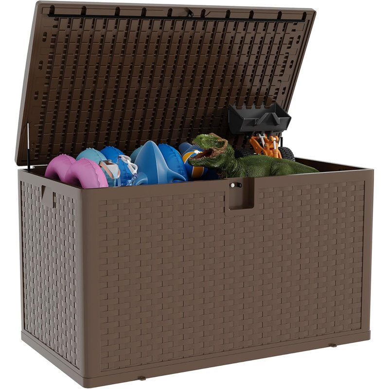 Boîte de rangement pour terrasse 120 gallons imperméable