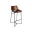 Brisben Upholstered Stool with Metal Frame-811482869-811482874