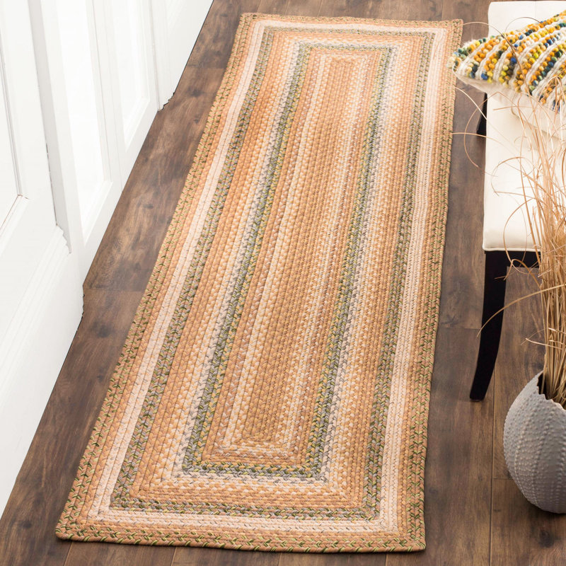 Tapis performance géométrique tissé à la main et lavable à la machine Georgina, Tapis de couloir 2 pi 3 po x 10 pi