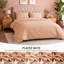 Plain Duvet Cover Complete Bedding Set - Duvet, Fitted Sheet with Matching Pillowcases-120238631-120238642