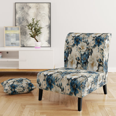 Fauteuil de chambre rembourré Estebon Oriental Elegance