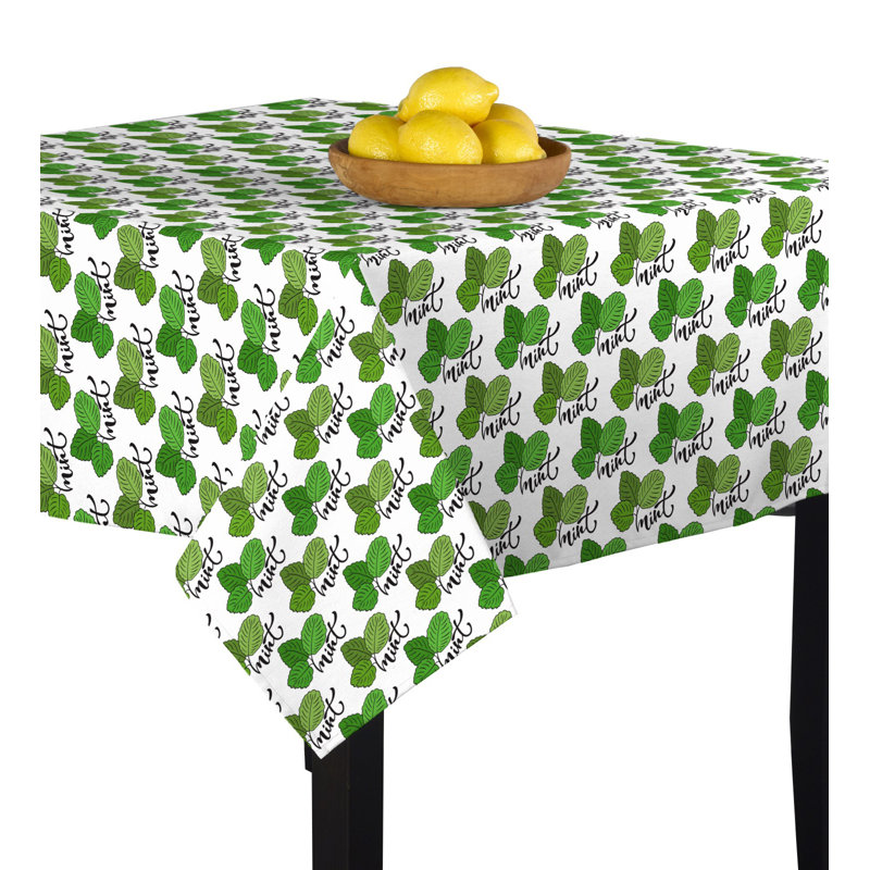 Samora Leaves Tablecloth, 54" x 54"
