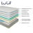 Luuf Cooling Comfort Medium 13 Inch Hybrid Mattress-61557816