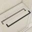 Porte de douche coulissante double sans cadre Gargy 69'-72'' L x 78'' H avec système de fermeture amortie double et verre trempé clair de 5/16'' (8 mm).-98222885-132723834